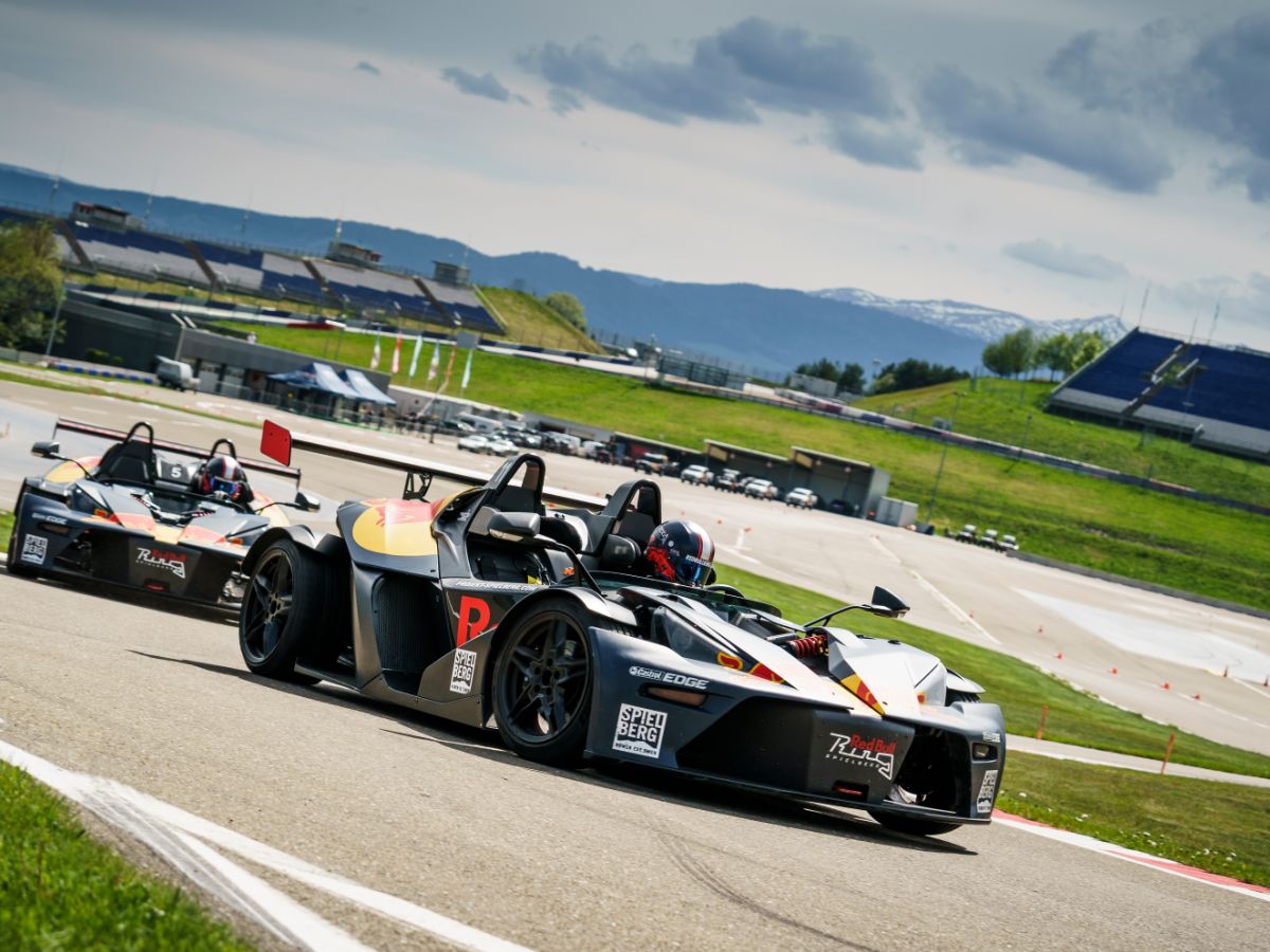 KTM X-Bow racing on track