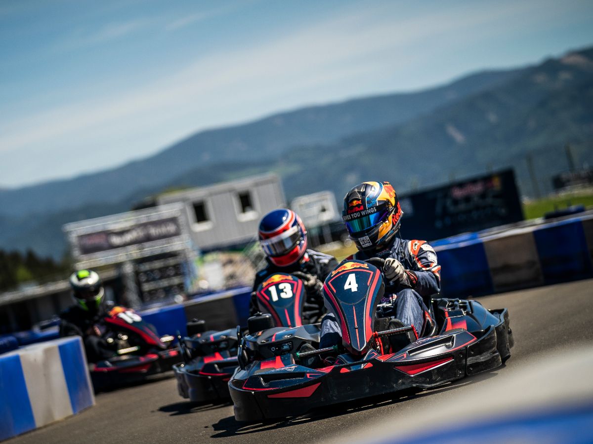 Kart races at Red Bull RIng
