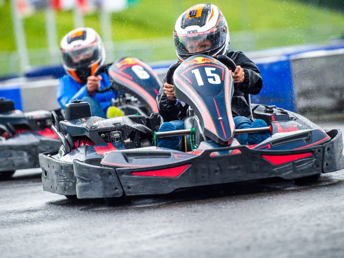 Kart Drivers on track