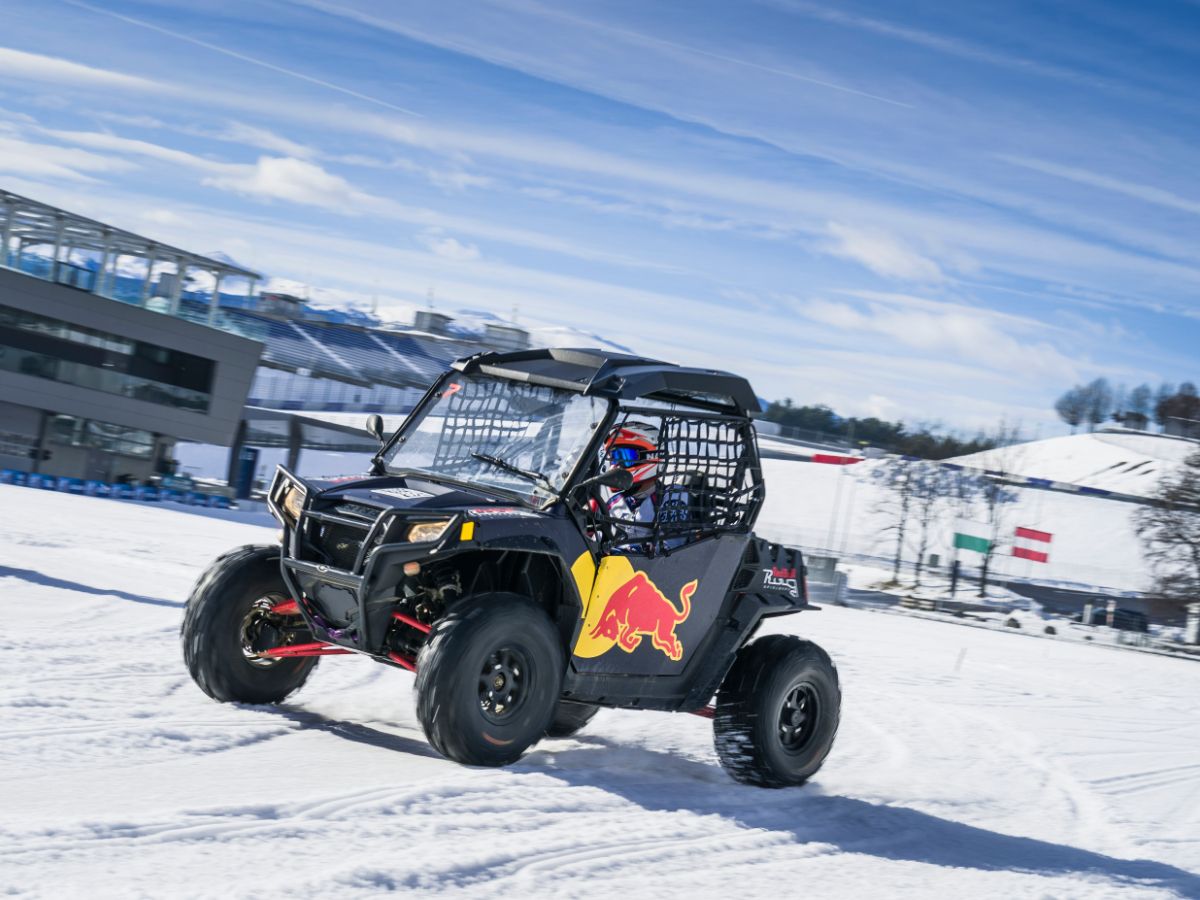 Buggy on track